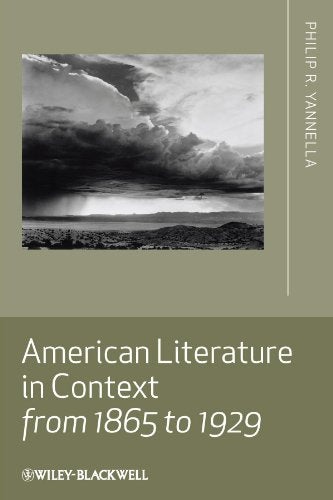 American Literature in Context from 1865 to 1929 cover