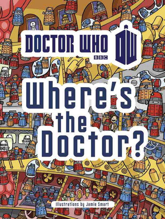 Doctor Who: Where's the Doctor? book cover