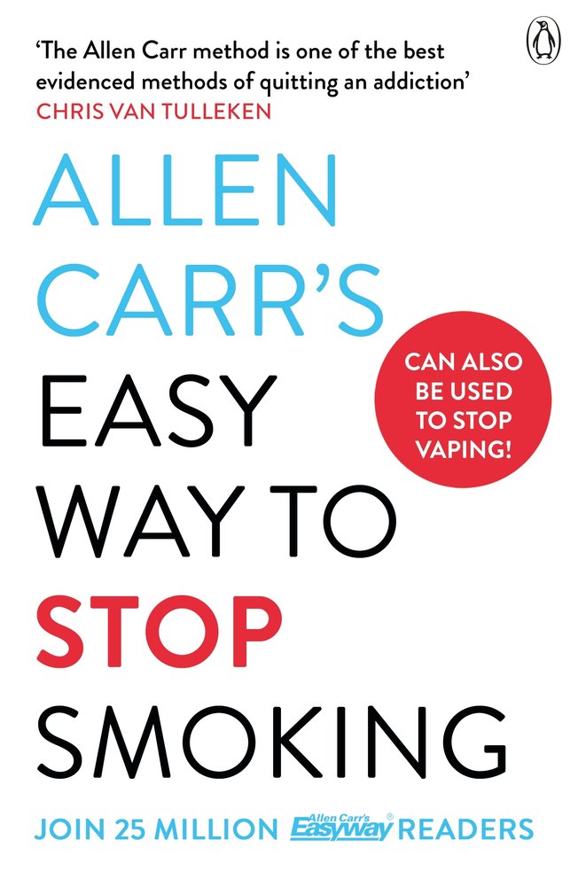 Allen Carr's Easy Way to Stop Smoking book cover