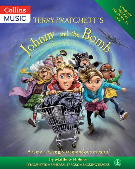 Terry Pratchett's Johnny and the Bomb (BOOK + DOWNLOAD) cover