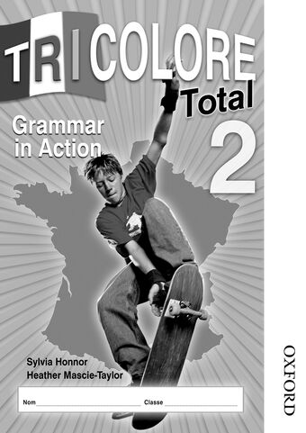Tricolore Total 2 Grammar in Action Workbook 8 Pack book cover
