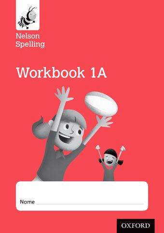 New Nelson Spelling Workbook Red A book cover