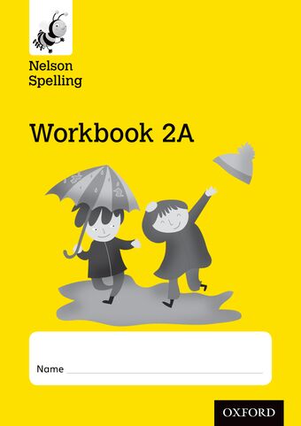 New Nelson Spelling Workbook Yellow A book cover