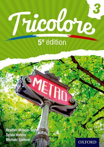 Tricolore 5e Student Book 3 book cover