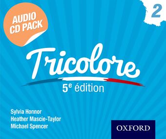 Tricolore 5e Audio CD Pack 2 book cover
