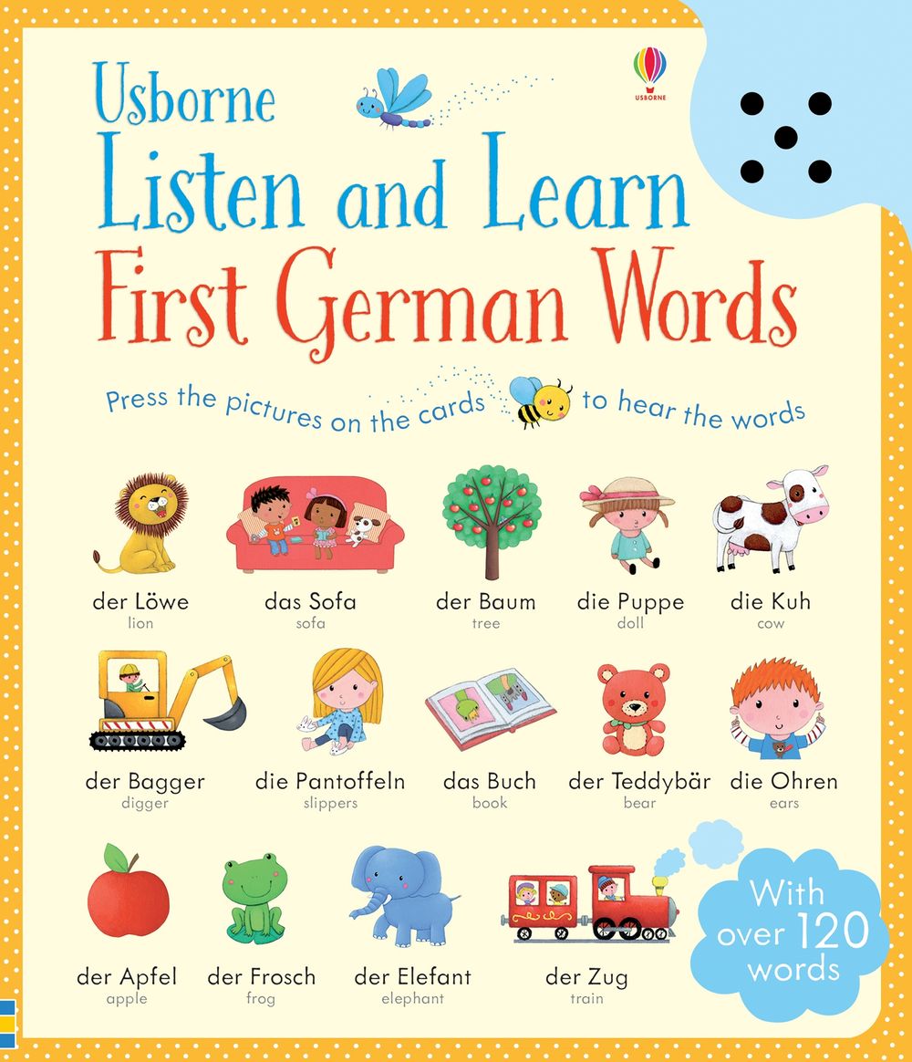 Listen and Learn First Words in German