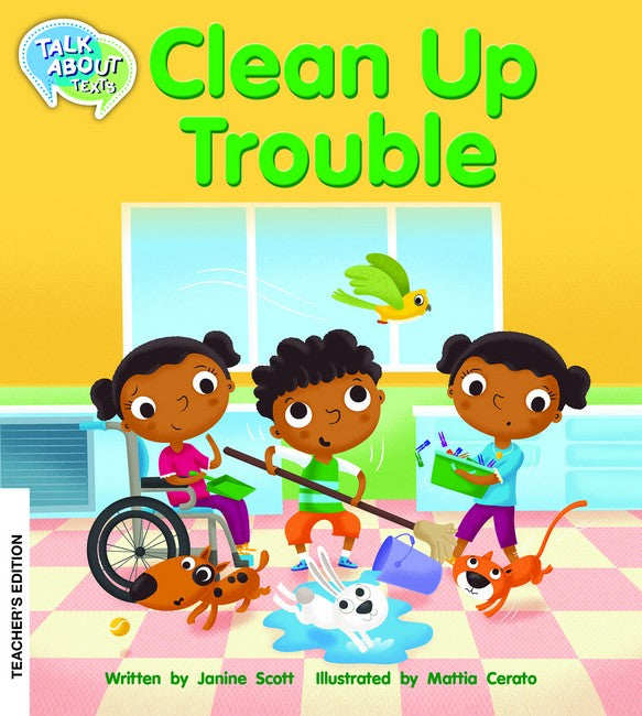 MSEA Clean Up Trouble Teacher's Edition cover