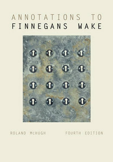 Annotations to Finnegans Wake cover