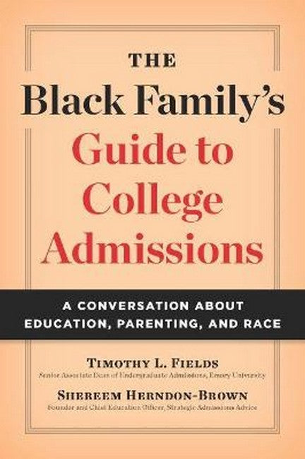 The Black Family's Guide to College Admissions cover