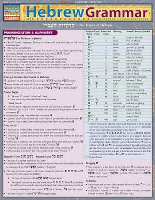 Hebrew Grammar cover