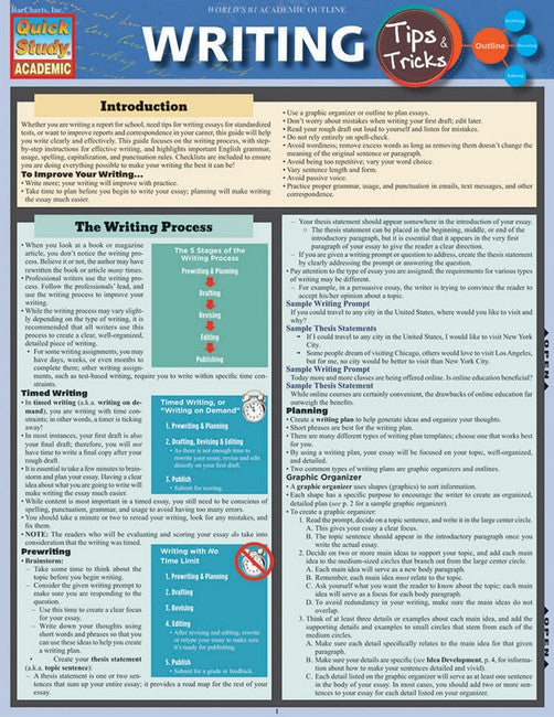 Writing Tips & Tricks cover