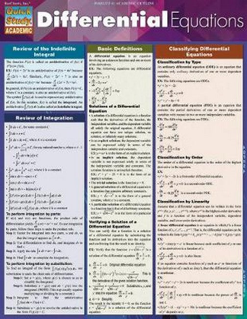 Differential Equations cover