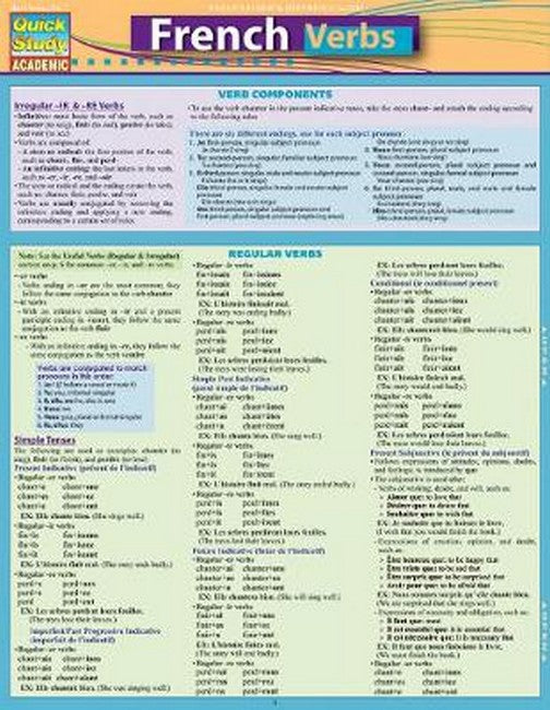 French Verbs cover