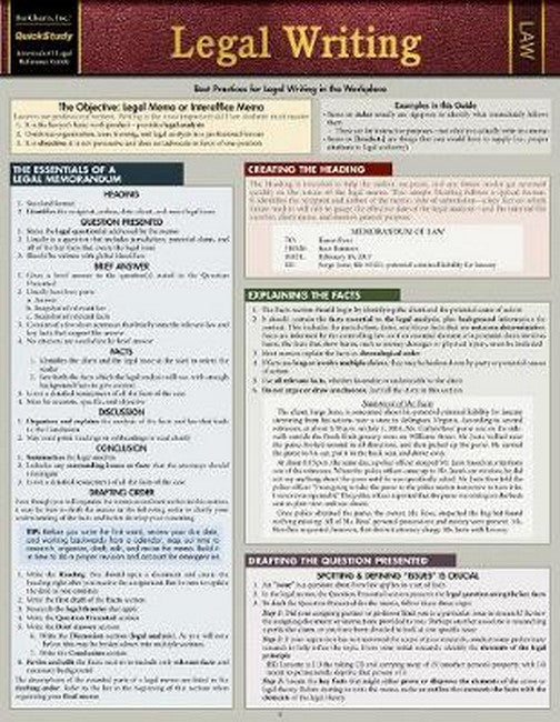 Legal Writing cover
