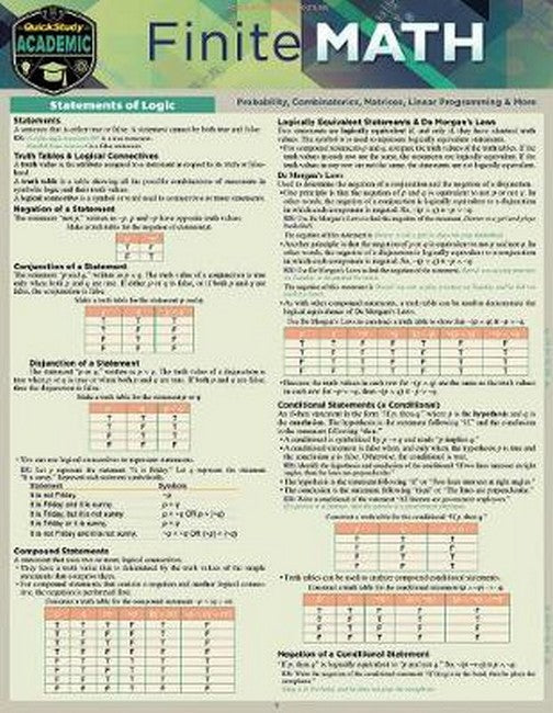 Finite Mathematics cover
