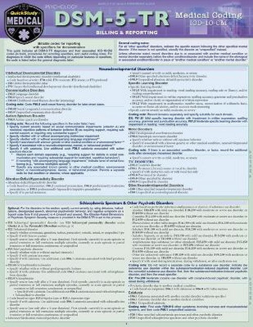 Dsm-5-Tr Medical Coding cover