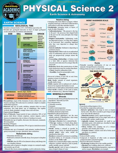 Physical Science 2 - Astronomy & Earth Science cover