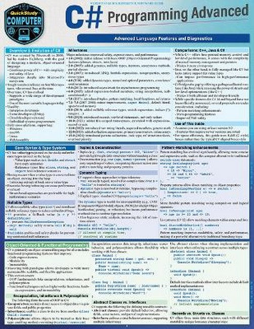 C# Programming Advanced cover