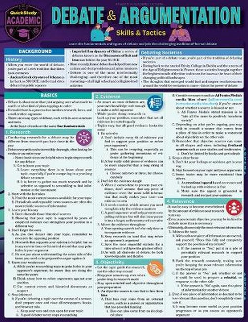 Debate & Argumentation - Skills & Tactics cover