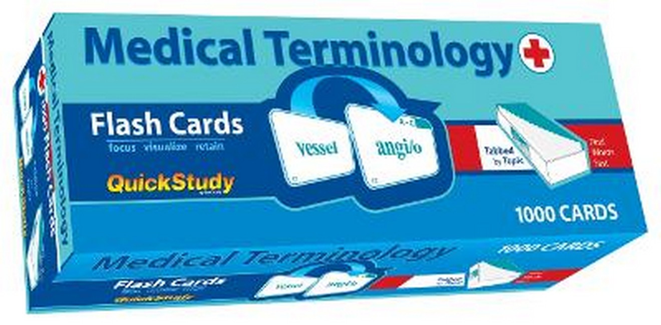 Medical Terminology 1000 Flash Cards cover