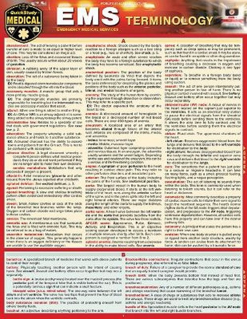 EMS Terminology cover