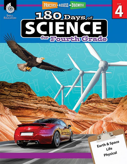 180 Days: Science for Fourth Grade cover