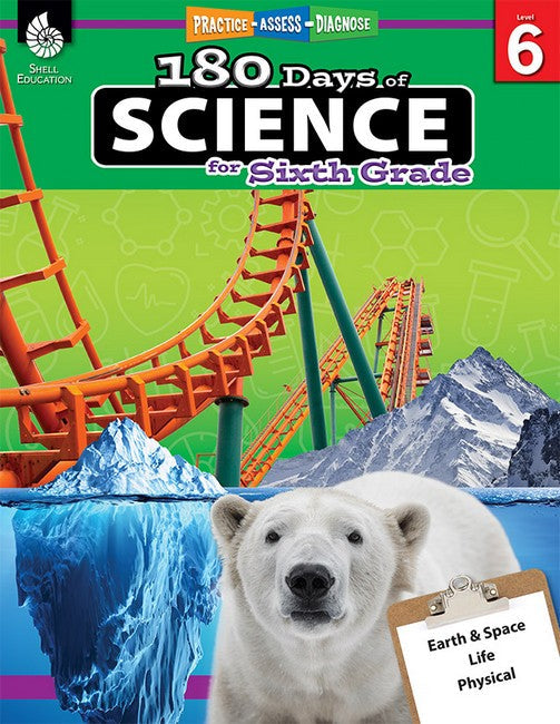 180 Days: Science for Sixth Grade cover
