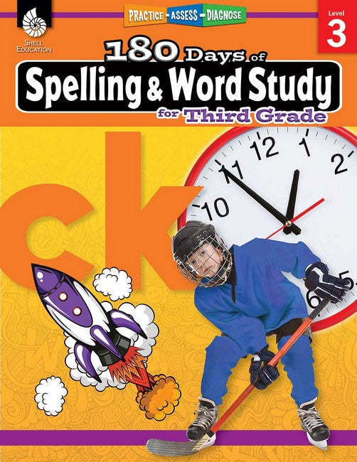 180 Days: Spelling and Word Study for Third Grade cover