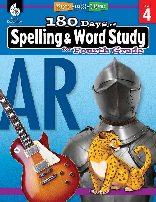 180 Days: Spelling and Word Study for Fourth Grade cover
