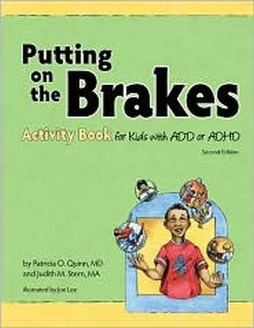 Putting on the Brakes Activity Book for Kids With ADD or ADHD cover