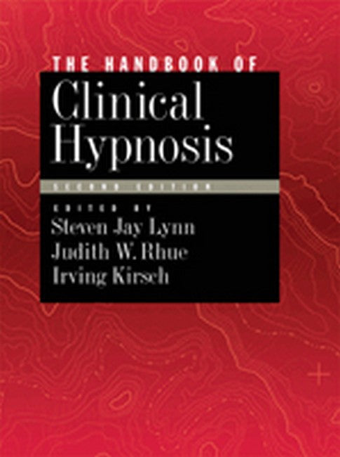Handbook of Clinical Hypnosis cover