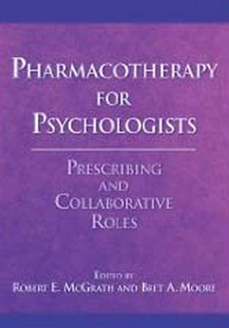 Pharmacotherapy for Psychologists cover