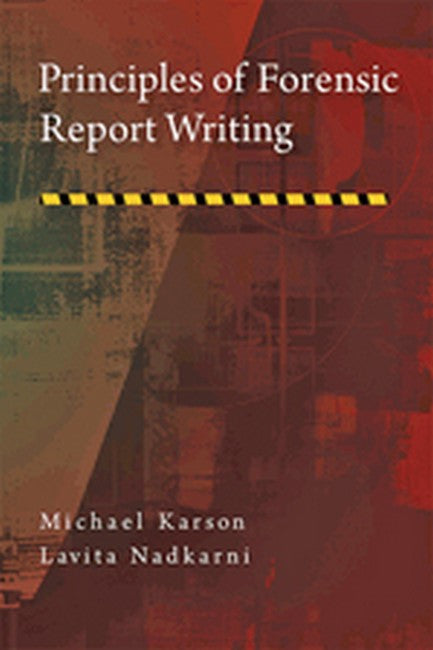Principles of Forensic Report Writing cover