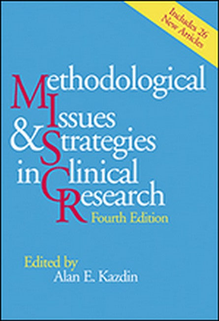 Methodological Issues and Strategies in Clinical Research cover