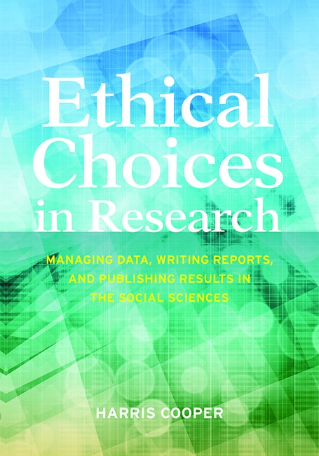 Ethical Choices in Research cover