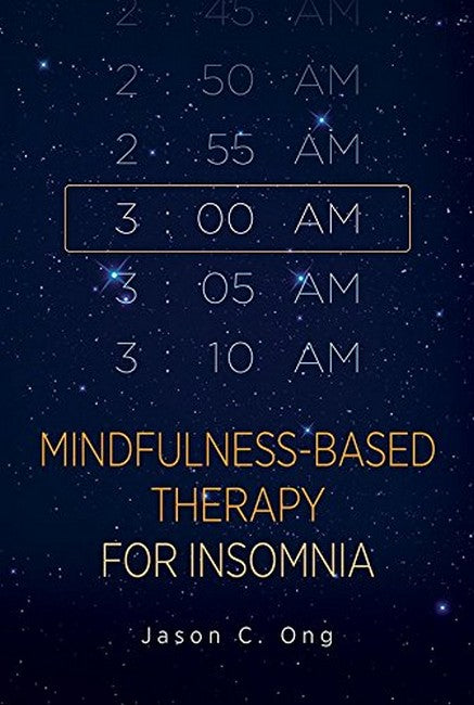 Mindfulness-Based Therapy for Insomnia cover