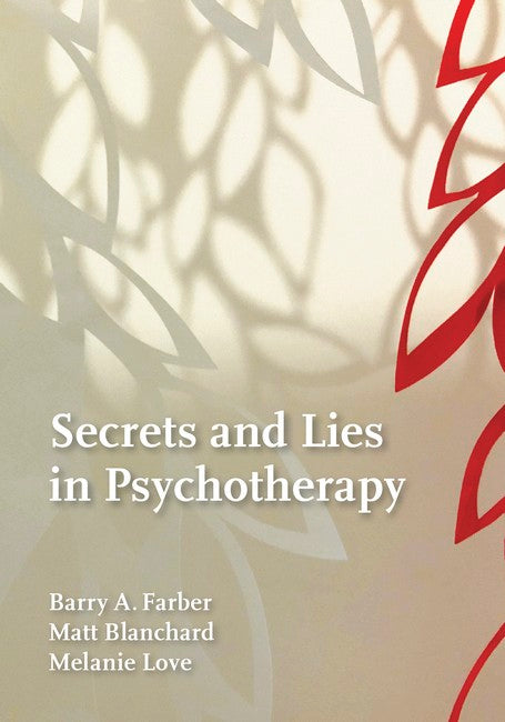 Secrets and Lies in Psychotherapy cover