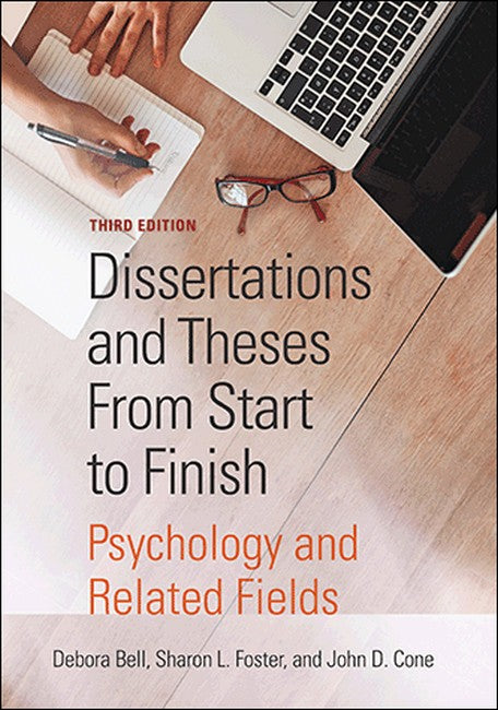 Dissertations and Theses From Start to Finish cover