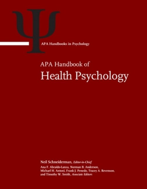 APA Handbook of Health Psychology cover