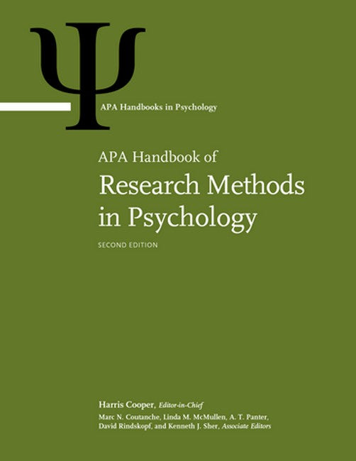 APA Handbook of Research Methods in Psychology cover