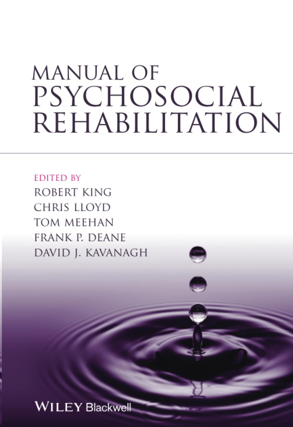 Manual of Psychosocial Rehabilitation cover