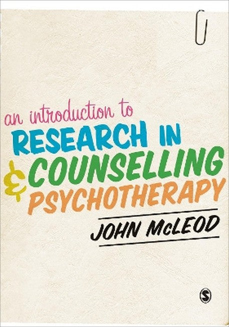 An Introduction to Research in Counselling and Psychotherapy cover