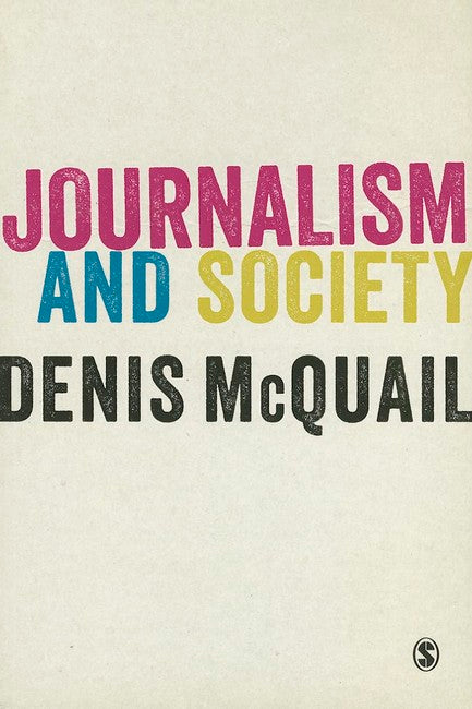 Journalism and Society cover