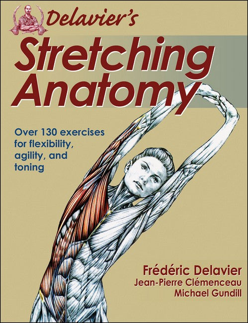 Delavier's Stretching Anatomy cover