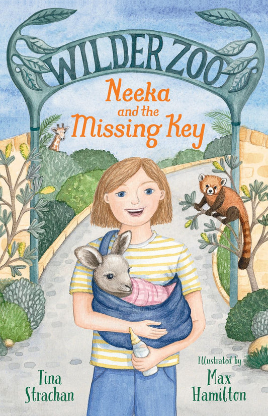 Neeka and the Missing Key (Wilder Zoo, #1): The brand new illustrated fiction series about living at a zoo!