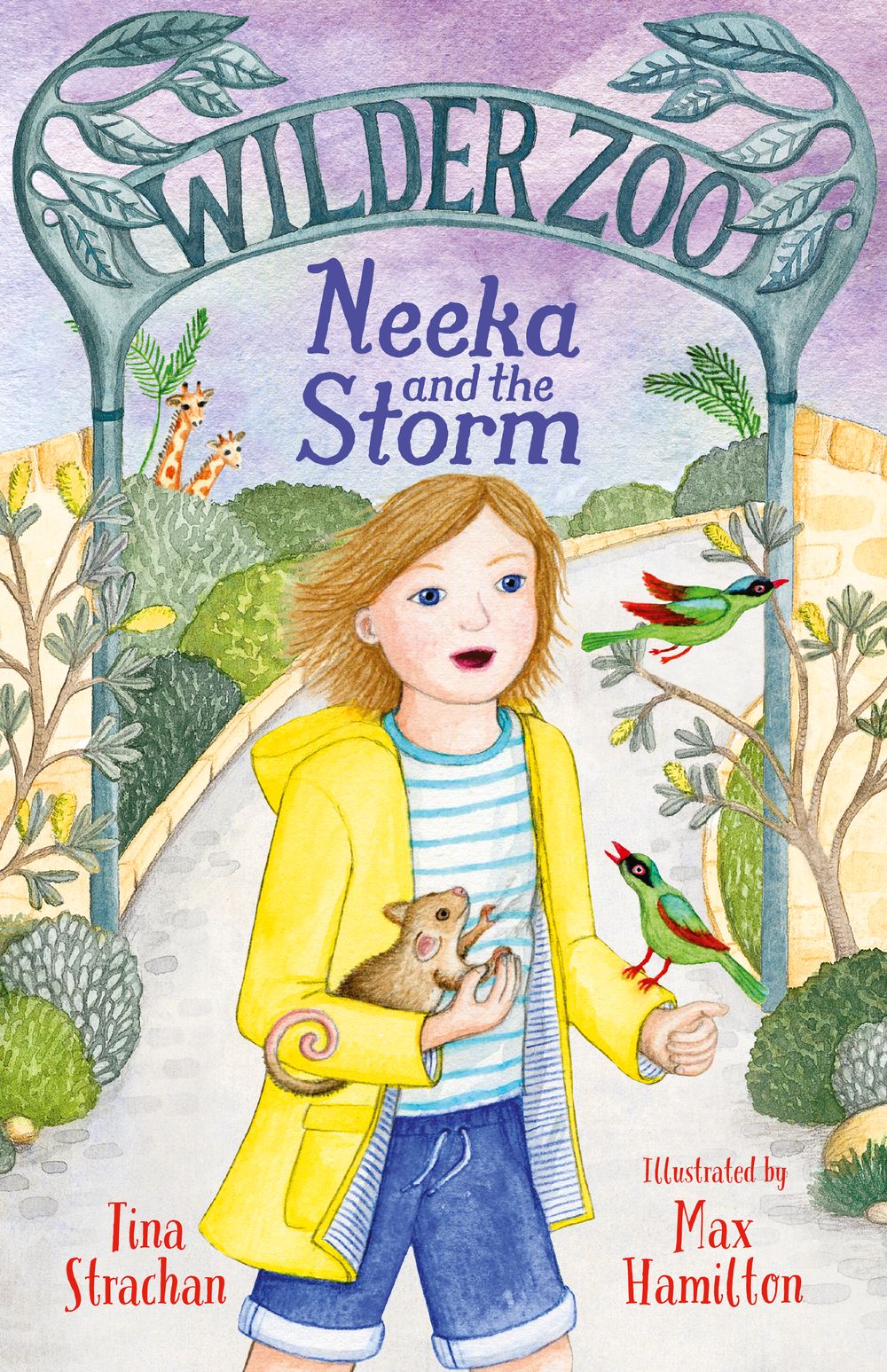 Neeka and the Storm (Wilder Zoo, #2): The sequel to the adventurous illustrated fiction series about living at a zoo!