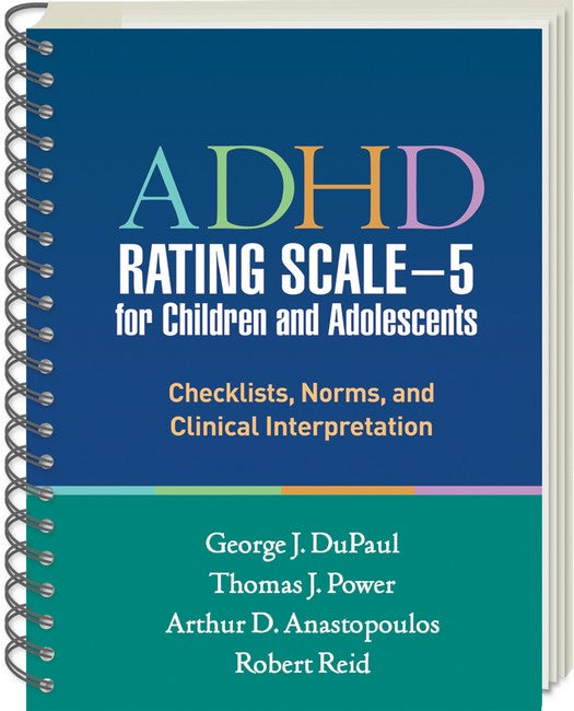 ADHD Rating Scale-5 for Children and Adolescents, Revised Edition, (Wire-Bound Paperback) cover