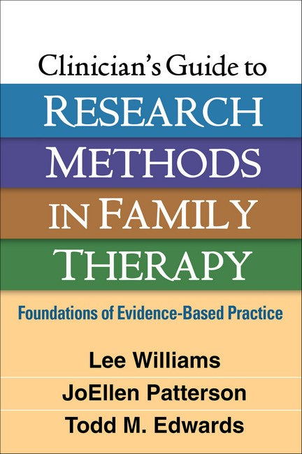 Clinician's Guide to Research Methods in Family Therapy cover