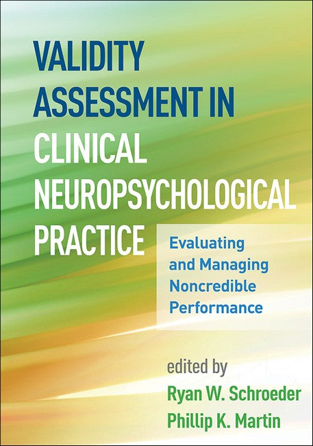 Validity Assessment in Clinical Neuropsychological Practice cover
