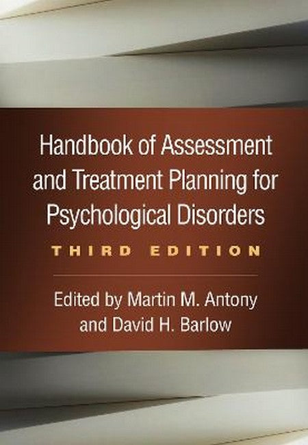 Handbook of Assessment and Treatment Planning for Psychological Disorders, Third Edition cover